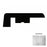 1400 Series Vinyl Sycamore End Cap Embossed 1