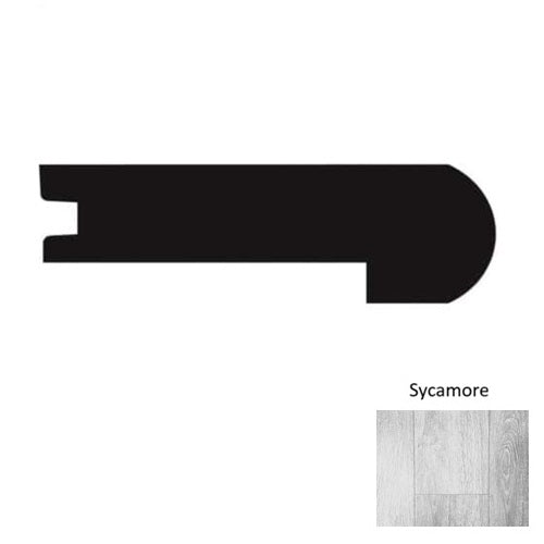 1400 Series Vinyl Sycamore Overlap Stair Nose Embossed 1