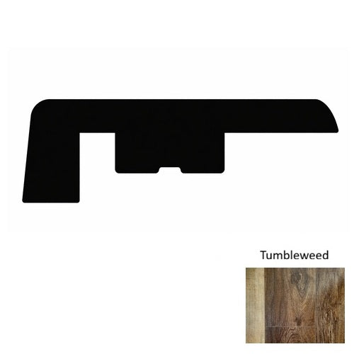 1400 Series Vinyl Tumbleweed End Cap Embossed 1