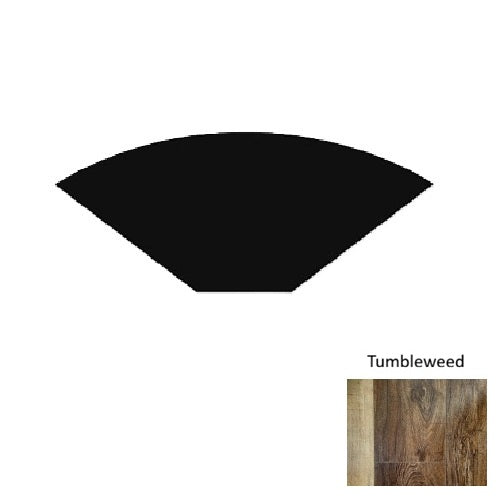 1400 Series Vinyl Tumbleweed Quarter Round Embossed 1
