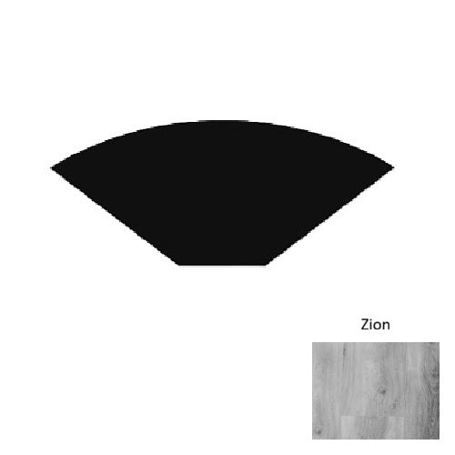 1600 Series Vinyl Zion Quarter Round Embossed 1