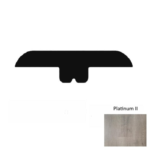 1800 Series Vinyl Platinum II T Molding Embossed 1