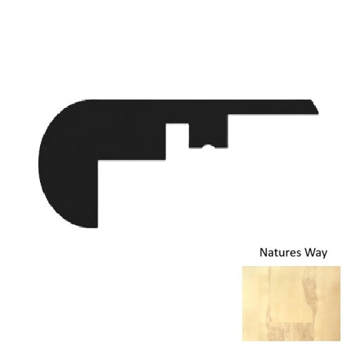 1900 Series Vinyl Nature's Way Overlap Stair Nose Embossed 1