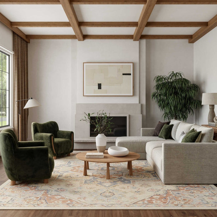 Maison Wool Rust Ivory MSO06 