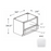 Framed Shaker Premium Wood Micro White Shaker Base Cabinet Natural clear coat 1