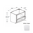 Framed Shaker Premium Wood White Shaker Base Cabinet Natural clear coat 1