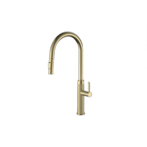 Mississippi Brushed Gold Brushed Gold Kitchen Faucet Brushed Gold 1