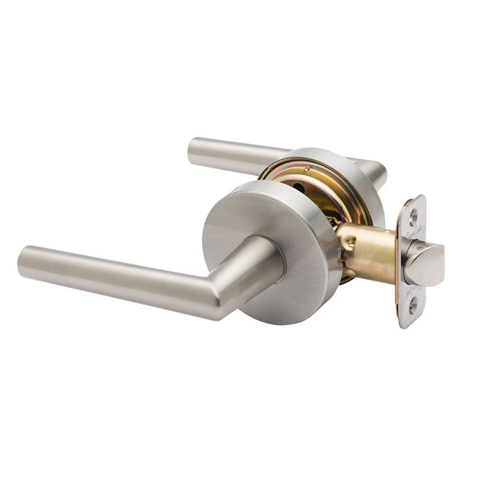 Modern Zinc Satin Stainless SS Door Lever Satin Stainless 1