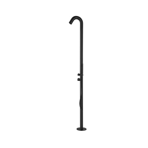 Matte Black Stainless Steel Outdoor Shower