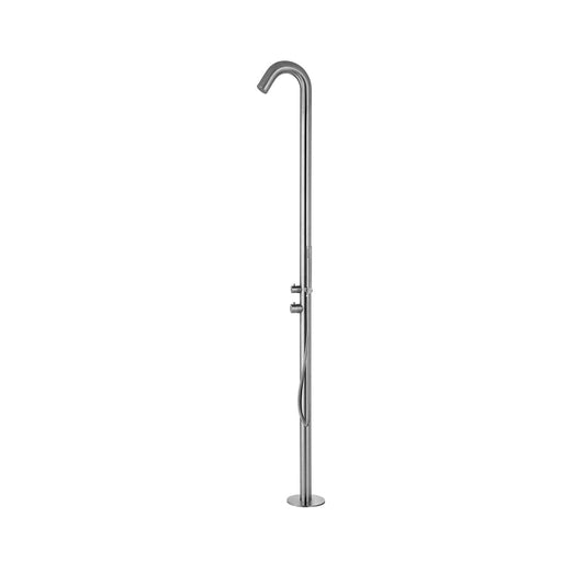 Brushed Stainless Steel Outdoor Shower