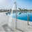 Brushed Stainless Steel Outdoor Shower