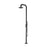 Matte Black Stainless Steel Outdoor Shower