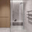 Brushed Polish Stainless Steel Outdoor Shower