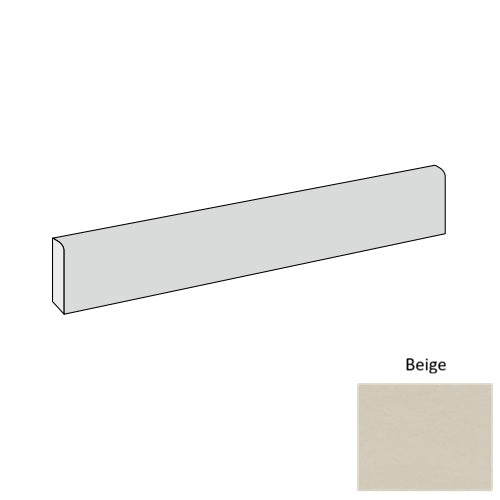 Limestone Porcelain Beige LS01 Bullnose Natural 1