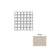 Limestone Porcelain Taupe LS02 Mosaic Natural 1