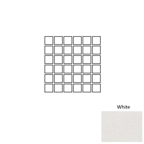 Limestone Porcelain White LS00 Mosaic Natural 1