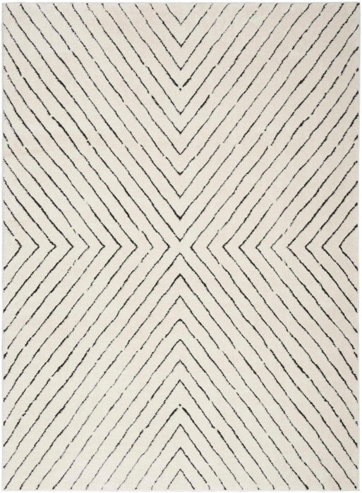 Modern Comfort Polyester Ivory Black IVBLK