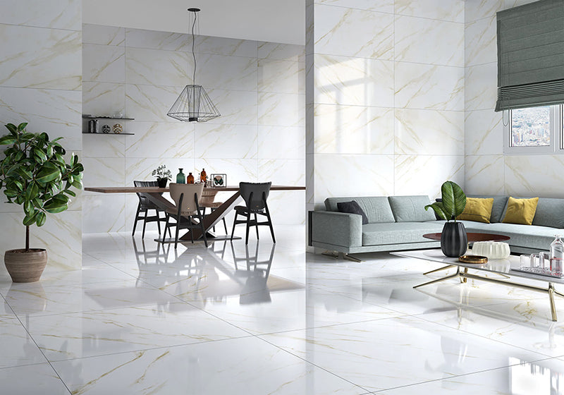 Montblanc Gold Porcelain White Gold Mixed Tile Polished 2