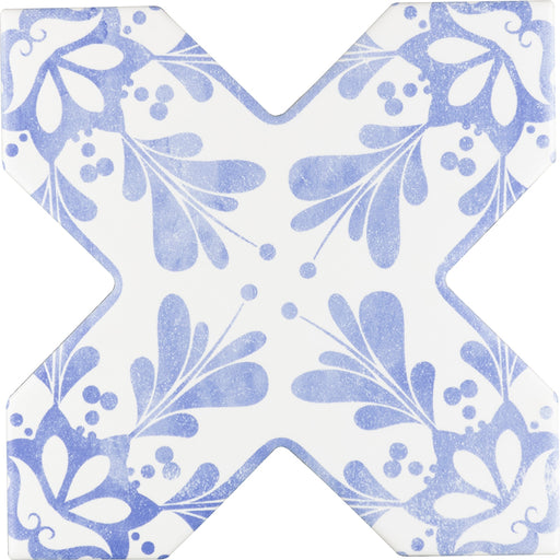 Moorish Blue Cross Deco MOR-BLU-CR-DEC