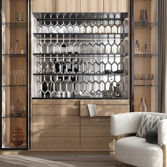 Clear Glass Tile Polished 2