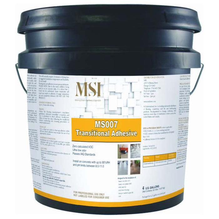 MS007 Multi Use Luxury Vinyl Tile Adhesive - 37.15 Lbs