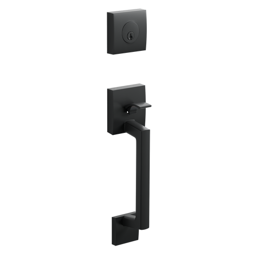 Modern Zinc Black BC Handleset Black Coated 1