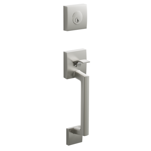 Modern Zinc Satin Stainless SS Handleset Satin Stainless 1