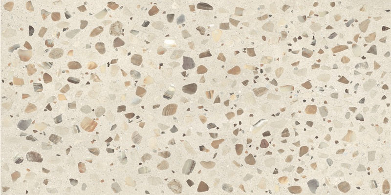 Curation Porcelain Stucco Splatter CA13 Tile Polished 1