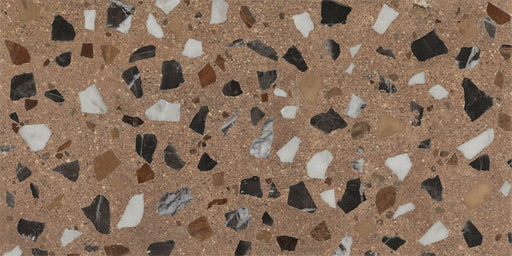 Curation Porcelain Clay Splatter CA14 Tile Polished 1