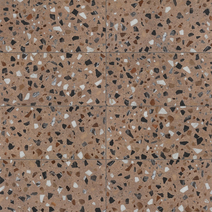 Curation Porcelain Clay Splatter CA14 Tile Matte 2