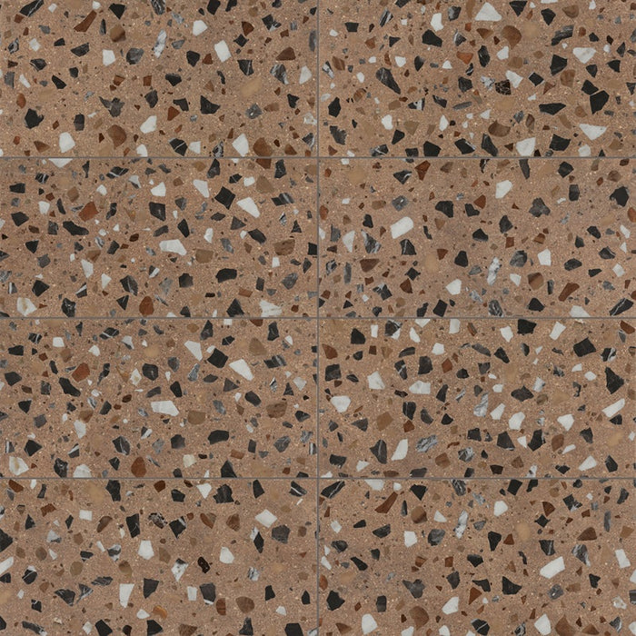 Curation Porcelain Clay Splatter CA14 Tile Polished 2