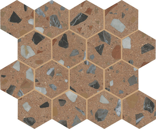 Curation Porcelain Clay CA14 Mosaic Polished 1