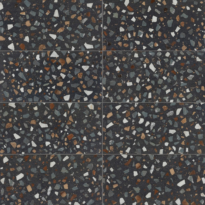 Curation Porcelain Current Splatter CA15 Tile Matte 2