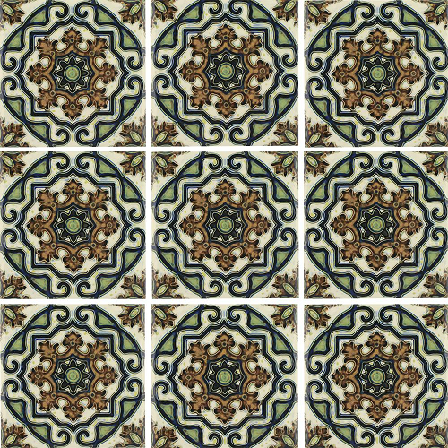 Aquatica Maioliche 11 Porcelain Tile - Glossy