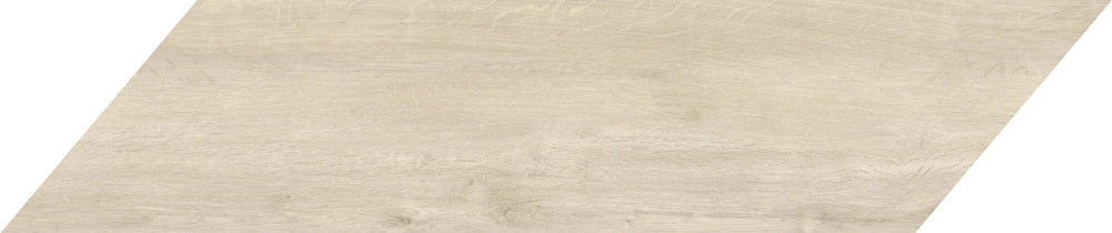 Full Tile Sample - Malibu Lanai Deco Chevron Natural Porcelain Tile - 12" x 31" x 8 MM Matte