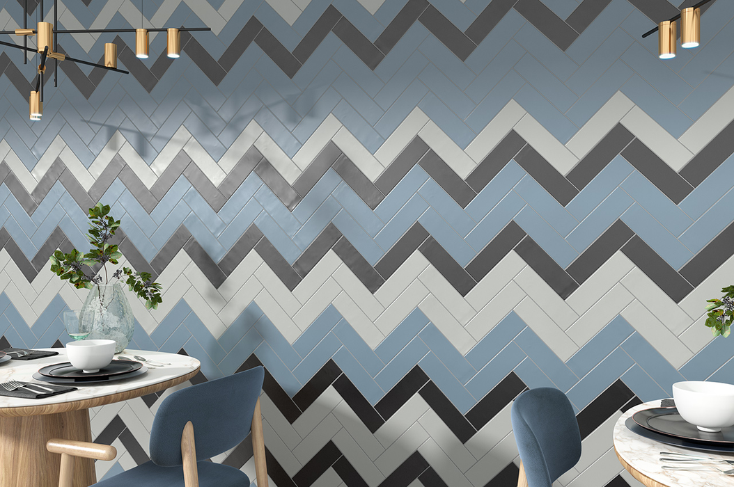 Manhattan Breeze Matte Porcelain Tile - 3" x 10"