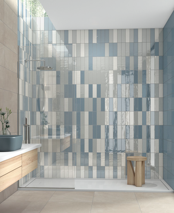 Manhattan Breeze Porcelain Tile - 3" x 10" Matte