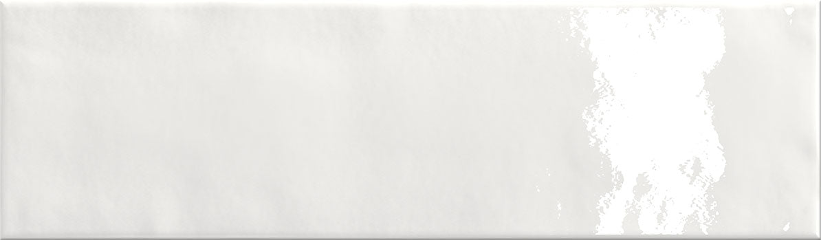 Full Tile Sample - Manhattan White Porcelain Tile - 3" x 10" x 3/8" Matte
