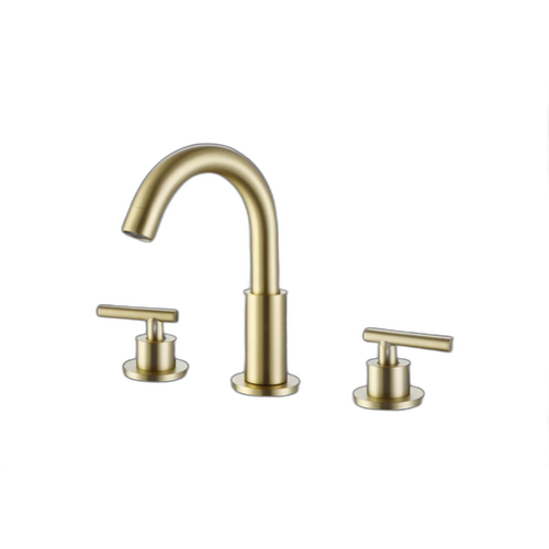 Manoa Brushed Gold Brushed Gold Bathroom Faucet Brushed Gold 1