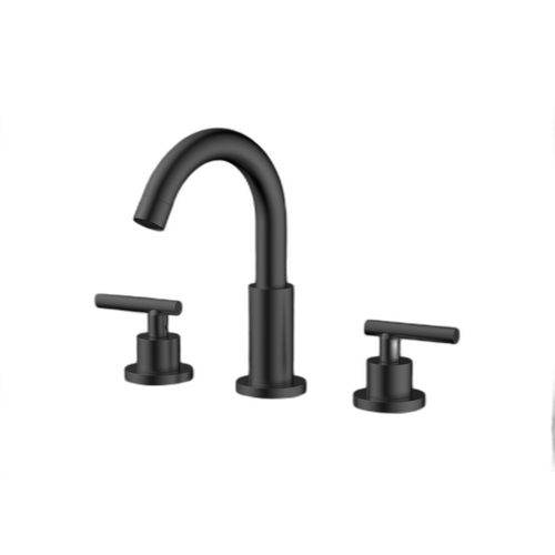 Manoa Matte Black Matte Black Bathroom Faucet Matte Black 1