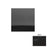 Marbleized 70 Black Light Duty with one 2 inch strips Rubber (SQ) with Safety Yellow Abrasive Strip Stair Tread - Smooth