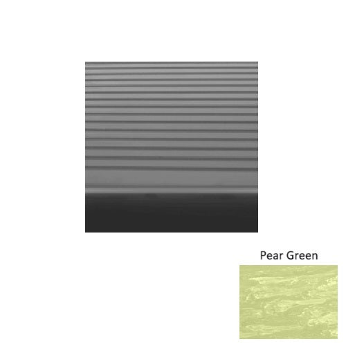 Roppe Pear Green Ribbed Rubber 1