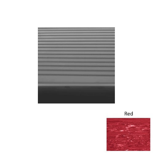 Roppe Red Ribbed Rubber 1