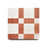 Full Tile Sample - Marble Etna in Carrara & Rosso Alicante Marble Pattern - Various Sizes x 3/8" Honed