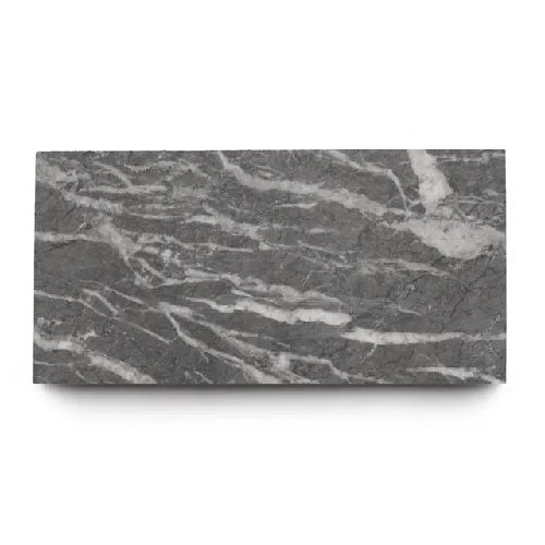 Full Tile Sample - Marble Grigio Carnico Marble Tile - 6" x 12" x 3/8" Honed