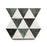 Full Tile Sample - Marble Isola in Carrara & Verde Alpi Marble Tile - 7" x 8" x 3/8" Honed