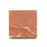 Full Tile Sample - Marble Rosso Alicante Marble Tile - 6" x 6" x 3/8" Honed