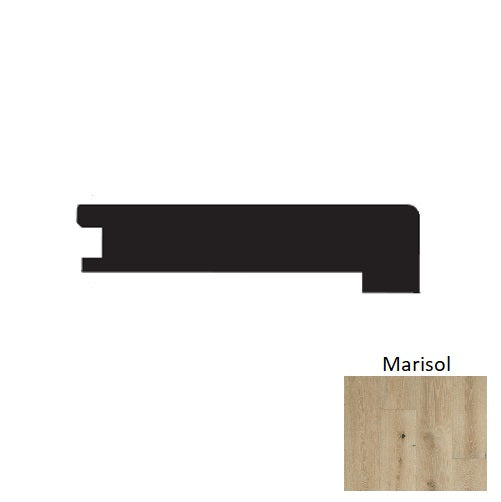 Mediterranean Wood Marisol Square Flush Stair Nose Wire Brushed 1