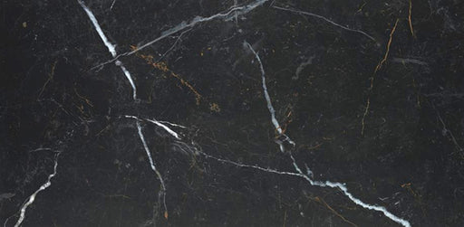 Markina Gold Porcelain Black Tile Polished 1