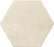 Full Tile Sample - Terracreta Marna Hexagon Porcelain Tile - 8.5" x 10" x 9 MM Honed